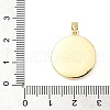 Brass Enamel Pendants KK-D358-01C-G-3
