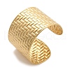 304 Stainless Steel Cuff Bangles for Women AJEW-P127-24G-4