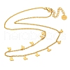304 Stainless Steel Cable Chain Necklaces NJEW-P311-03C-G-1