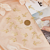SUPERFINDINGS 30Pcs Alloy Pendants FIND-FH0010-03G-3