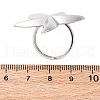 304 Stainless Steel Cuff Rings RJEW-D306-20P-3