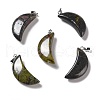 Natural Dragon Blood Pendants G-F714-03C-1