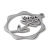 Non-Tarnish 304 Stainless Steel Pendants STAS-P338-01H-P-2