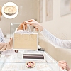 2Pcs 2 Styles Beech Wooden Bangle & Bracelet & Finger Ring & Beads Display Holder Tray AJEW-YW0001-26-6