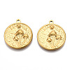 201 Stainless Steel Pendants STAS-N098-143LG-3