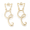 Alloy Pendants PALLOY-M183-01G-RS-2