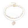 Pendant & Chain Necklaces Sets NJEW-JN02759-1