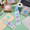 Round Dot Paper Holographic Thermal Printable Label Stickers STIC-WH0004-43-4