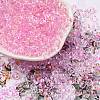 Baking Paint Transparent Colours Glass Round Beads SEED-L011-13A-05-1