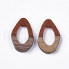 Resin & Walnut Wood Pendants RESI-T023-A-17D-2