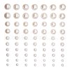 ABS Plastic Imitation Pearl Cabochons OACR-S019-01-1