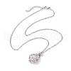 Tarnish Resistant 3Pcs 3 Styles 304 Stainless Steel Cable Chain Necklace Makings NJEW-JN04932-02-6
