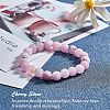 Olycraft Natural White Jade Beads Strands G-OC0003-32-4