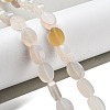 Natural White Agate Beads Strands G-P559-B11-01-1