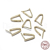 925 Sterling Silver Pendant Bails STER-L057-080A-G-2