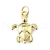 Brass Pendants KK-V013-04G-1