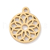 304 Stainless Steel Charms STAS-K286-01E-G-1