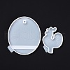 DIY Mobile Phone Holders Silhouette Silicone Mold DIY-I081-01-1