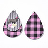 Animal Theme PU Leather Big Pendants FIND-R084-04E-2