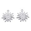 Non-Tarnish 201 Stainless Steel Pendants X-STAS-N098-171P-3