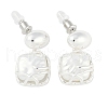 Brass Dangle Earring EJEW-L288-003S-2