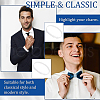 BENECREAT Polyester Elastic Bow Tie Extender Bands DIY-BC0005-97A-5