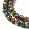 Dyed Natural Imperial Jasper Beads Strands G-Q161-A02-01-3