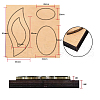 Wood Cutting Dies DIY-WH0169-13-3