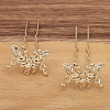 Alloy Hair Fork Findings for Women PW-WG4A604-04-1