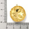Ion Plating(IP) 304 Stainless Steel Rhinestone Pendants STAS-U007-02D-G-3