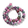 Dyed Natural Agate Beads Strands G-G203-09E-10mm-3