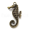 Tibetan Style Alloy Pendants FIND-C052-22AB-1