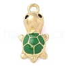 Alloy Enamel Pendants ENAM-G228-01G-1