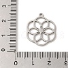 Non-Tarnish 201 Stainless Steel Pendants STAS-E217-34P-3