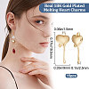 Beebeecraft 15Pcs Ion Plating(IP) 304 Stainless Steel Pendants STAS-BBC0002-11-2