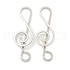 Non-Tarnish 304 Stainless Steel Big Pendants STAS-A099-16P-1