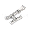 Non-Tarnish 304 Stainless Steel Pendants STAS-F235-01P-H-2
