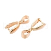 Brass Pinch Bails KK-T034-01C-KCG-2