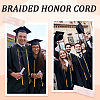 Two Tone Graduation Ribbon Leis FIND-WH0423-78D-5