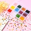 960Pcs 12 Colors Glass Beads GLAA-YW0001-52-6