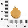 304 Stainless Steel Charms STAS-R159-46G-05-3