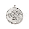 Tarnish Resistant 304 Stainless Steel Pendant Rhinestone Settings STAS-I197-008P-2