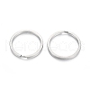 Tarnish Resistant 304 Stainless Steel Split Key Rings STAS-I123-23E-2