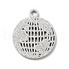 Non-Tarnish 304 Stainless Steel Pendants STAS-J040-19B-P-1