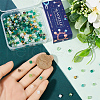SUNNYCLUE 300Pcs 6 Colors Electroplate Glass Beads EGLA-SC0001-36A-3