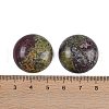 Natural Dragon Blood Cabochons G-H1596-FR-25mm-25-3