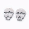 Non-Tarnish 201 Stainless Steel Pendants STAS-F231-065P-1