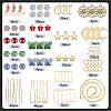 SUNNYCLUE DIY Pendant Decoration Suncatchers Making Kit DIY-SC0024-01-2