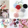 Cotton with Gypsum Artificial Flower Core for Hairpin Accessories DIY-WH20001-21C-5