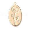 Brass Micro Pave Cubic Zirconia Pendants KK-U038-05G-11-1